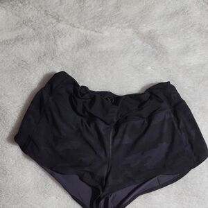 Black Camouflage Athletic Shorts LULULEMON